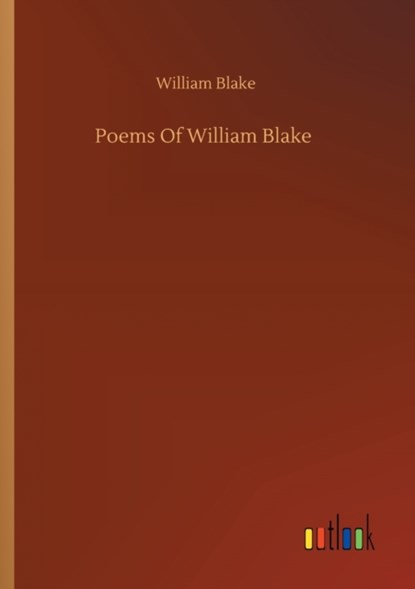 Poems Of William Blake, William Blake - Paperback - 9783734082061