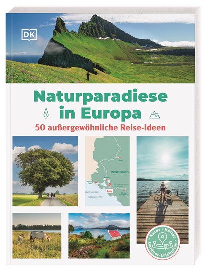 Naturparadiese in Europa, DK Verlag - Reise - Paperback - 9783734206504