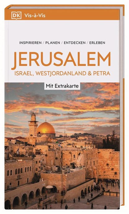 Vis-à-Vis Reiseführer Jerusalem, Israel, Westjordanland & Petra, DK Verlag - Reise - Paperback - 9783734207389