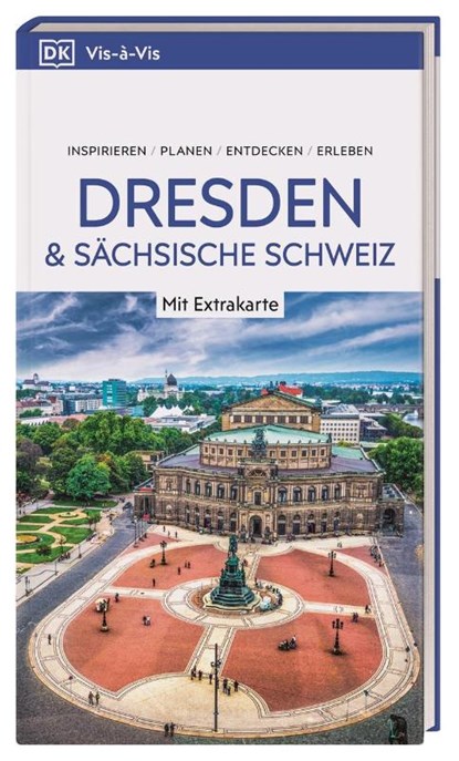 Vis-à-Vis Reiseführer Dresden und Sächsische Schweiz, Gerhard Bruschke - Paperback - 9783734207440