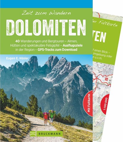 Zeit zum Wandern Dolomiten, Eugen E. Hüsler - Paperback - 9783734313592