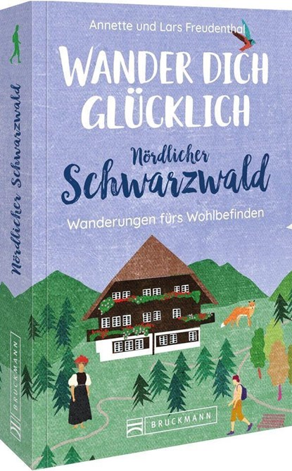 Wander dich glücklich - nördlicher Schwarzwald, Lars Und Annette Freudenthal - Paperback - 9783734327339