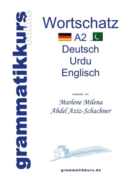 Woerterbuch Deutsch - Urdu- Englisch A2, Marlene Abdel Aziz-Schachner - Paperback - 9783734766886
