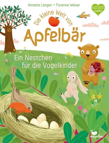 Die kleine Welt von Apfelbär - Ein Nestchen für die Vogelkinder, Annette Langen - Overig - 9783734816116