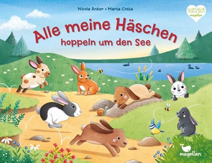 Alle meine Häschen hoppeln um den See, Nicola Anker - Gebonden - 9783734816291