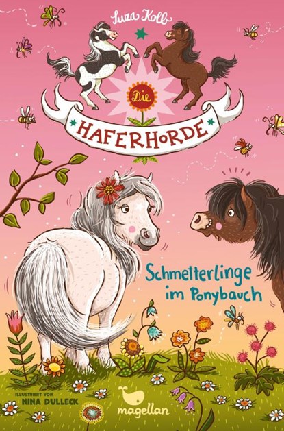 Die Haferhorde 04 - Schmetterlinge im Ponybauch, Suza Kolb - Gebonden - 9783734840234