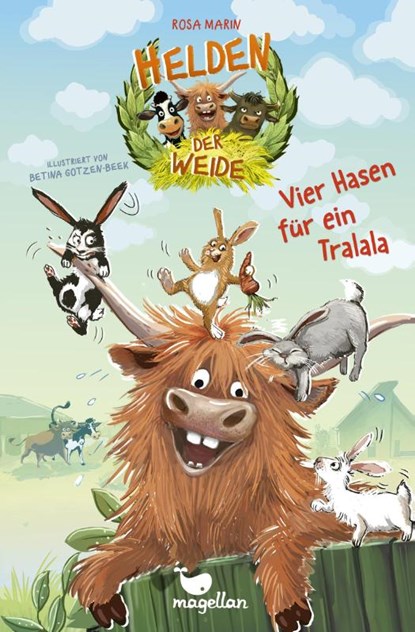 Helden der Weide - Vier Hasen für ein Tralala, Rosa Marin - Gebonden - 9783734841651