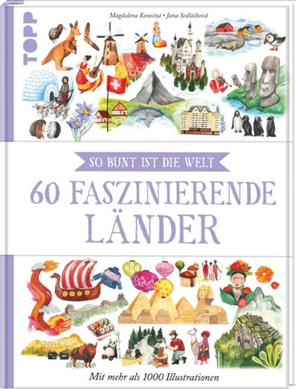 60 faszinierende Länder, Jana Sedlácková - Gebonden - 9783735853592