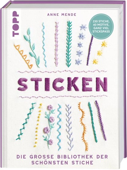 Sticken, Anne Mende - Gebonden - 9783735870278