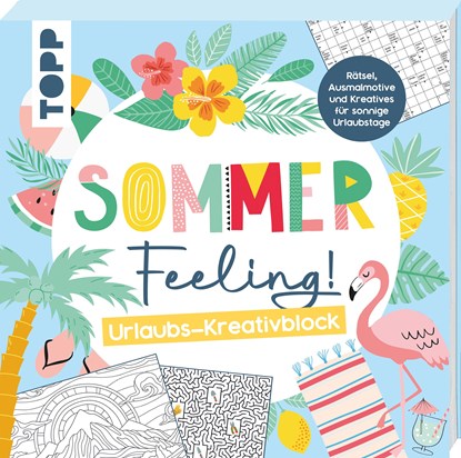 Sommer Feeling! Urlaubs-Kreativblock, Frechverlag - Paperback - 9783735881069