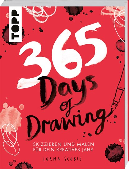 365 Days of Drawing, Lorna Scobie - Paperback - 9783735881250
