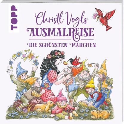 Christl Vogls Ausmalreise - Die schönsten Märchen, Christl Vogl - Paperback - 9783735881502