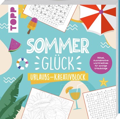 Sommerglück - Urlaubs-Kreativblock, Frechverlag - Paperback - 9783735881809