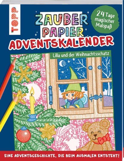 Zauberpapier Adventskalender - Lilla und der Weihnachtsschatz, Norbert Pautner - Paperback - 9783735890030