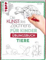 Die Kunst des Zeichnens für Kinder Übungsbuch - Tiere - Gecko Keck - 9783735890078