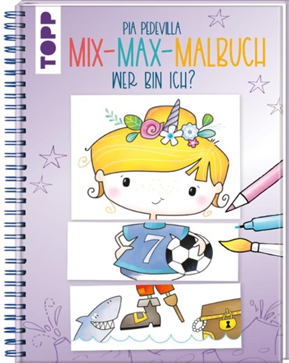 Mix-Max-Malbuch Wer bin ich?, Pia Pedevilla - Gebonden - 9783735890689