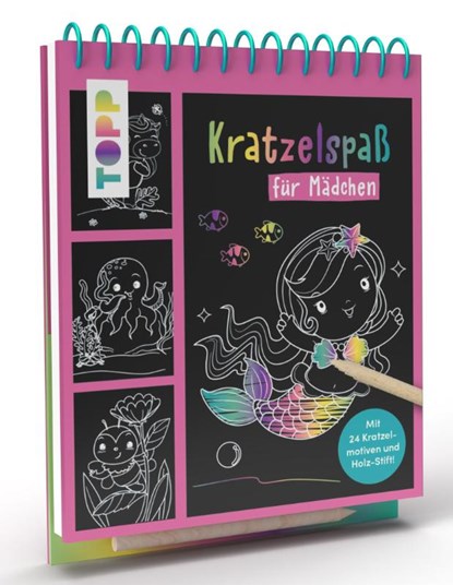 Kratzelspaß für Mädchen, Frechverlag - Gebonden - 9783735891129