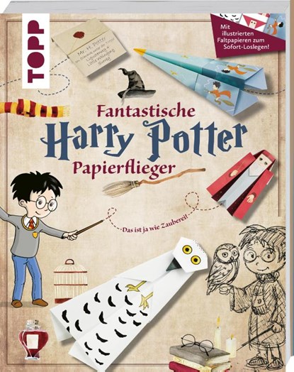 Fantastische Harry Potter Papierflieger, Dominik Meißner - Paperback - 9783735891280
