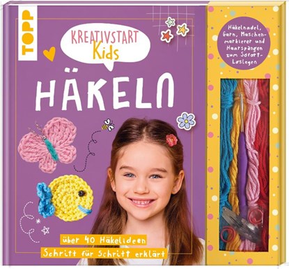 Kreativstart Kids Häkeln. Anleitungsbuch und Material, Frechverlag - Gebonden - 9783735891686