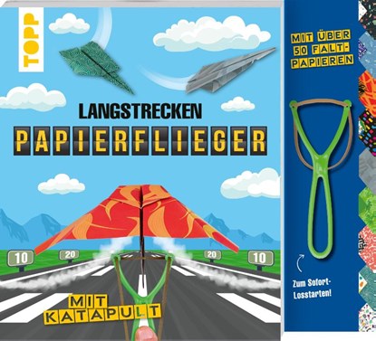 Langstrecken-Papierflieger mit Katapult, Dominik Meißner - Paperback - 9783735891754