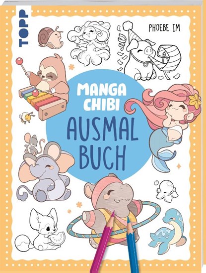 Manga Chibi Ausmalbuch, Phoebe Im - Paperback - 9783735892102