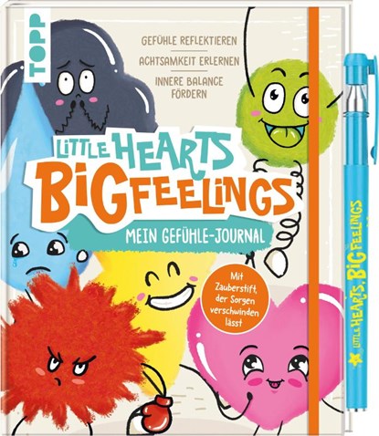 Little Hearts - Big Feelings - Mein Gefühle-Journal, Martina Helfrich ; Christine Schlitt - Paperback - 9783735892478