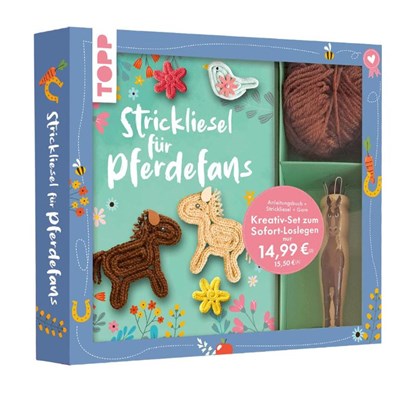 Kreativ-Set Strickliesel für Pferdefans, Anja Ritterhoff ; Ina Andresen - Paperback - 9783735892485