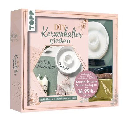 Kreativ-Set - Kerzenhalter gießen, Katja Reiter - Paperback - 9783735892508