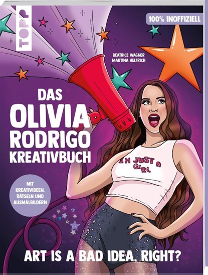 Das Olivia Rodrigo Kreativbuch, Beatrice Wagner - Paperback - 9783735892539