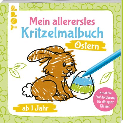 Mein allererstes Kritzelmalbuch Ostern, Josephine Jones - Paperback - 9783735892768