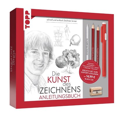 Kreativ-Set Die Kunst des Zeichnens, Frechverlag - Paperback - 9783735892867