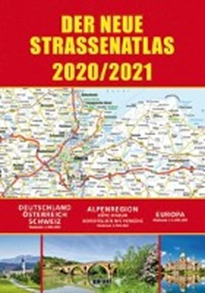 Straßenatlas 2020/2021 für Deutschland und Europa, niet bekend - Paperback - 9783735919304