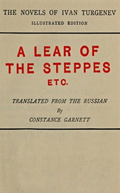 A Lear of the Steppes, Ivan Sergeevich Turgenev - Ebook - 9783736415249