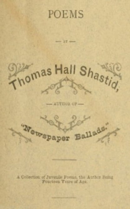 Poems, Thomas Hall Shastid - Ebook - 9783736416246