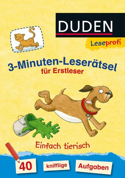 Leseprofi - 3-Minuten-Leserätsel für Erstleser: Einfach tierisch, Susanna Moll - Paperback - 9783737332064