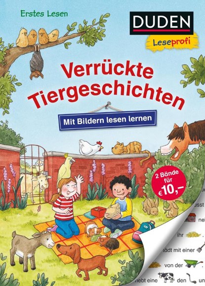 Duden Leseprofi - Mit Bildern lesen lernen: Verrückte Tiergeschichten, Luise Holthausen ; Alexandra Fischer-Hunold - Gebonden - 9783737332576