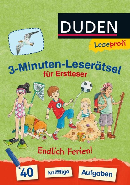 Leseprofi - 3-Minuten-Leserätsel für Erstleser: Endlich Ferien, Susanna Moll - Paperback - 9783737332989