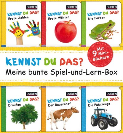 Duden 12+: Kennst du das? Meine bunte Spiel-und-Lern-Box, niet bekend - Gebonden - 9783737334112