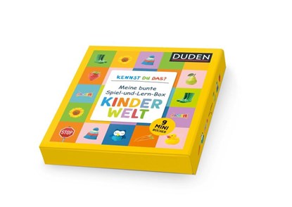 Duden 12+ Kennst du das? Meine bunte Spiel-und-Lernbox: Kinderwelt, niet bekend - Gebonden - 9783737334464