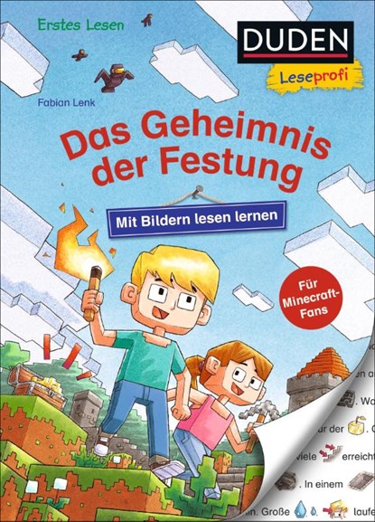 Duden Leseprofi - Mit Bildern lesen lernen: Das Geheimnis der Festung, Fabian Lenk - Gebonden - 9783737336314