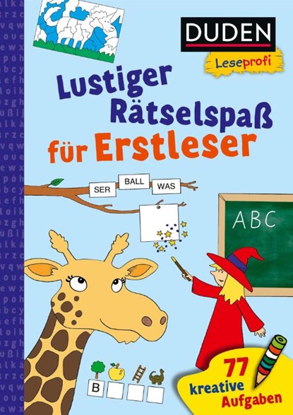 Duden Leseprofi - Lustiger Rätselspaß für Erstleser, 1. Klasse, Frauke Nahrgang - Paperback - 9783737336413