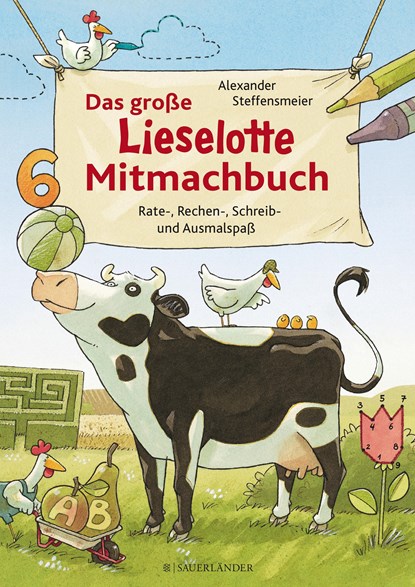 Das große Lieselotte Mitmachbuch, Alexander Steffensmeier - Gebonden - 9783737350778