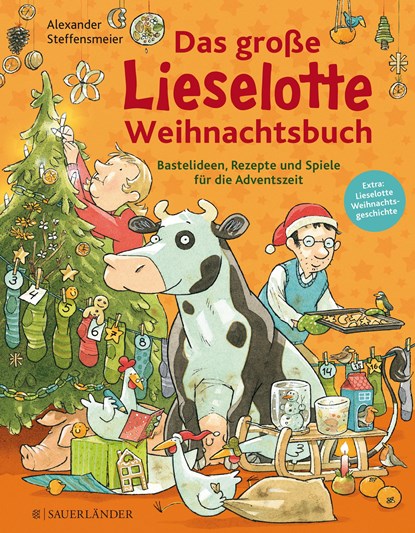 Das große Lieselotte Weihnachtsbuch, Alexander Steffensmeier - Gebonden - 9783737352390