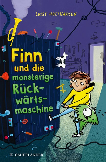 Finn und die monsterige Rückwärtsmaschine, Luise Holthausen - Gebonden - 9783737358804