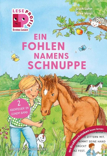 Leseprofis - GROSSBUCHSTABEN: EIN FOHLEN NAMENS SCHNUPPE, 1. Klasse, Usch Luhn - Gebonden - 9783737375900