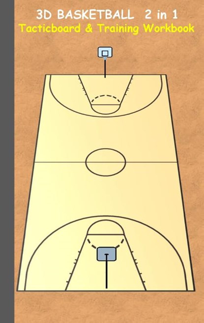 3D Basketball 2 in 1 Tacticboard and Training Book, Theo Von Taane - Paperback - 9783739233130