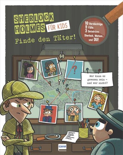Finde den Täter - Sherlock Holmes für Kids, Sandra Lebrun - Paperback - 9783741525988