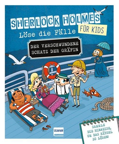 Sherlock für Kids - Löse die Fälle - Der verschwundene Schatz der Gräfin, Sandra Lebrun - Paperback - 9783741527654