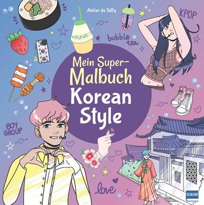Mein Super-Malbuch - Korean Style, Ullmann Medien GmbH - Paperback - 9783741527753
