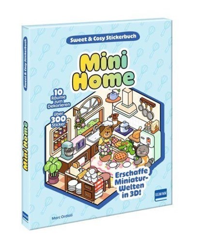 Sweet & Cosy Stickerbuch: Mini Home, Ullmann Medien - Gebonden - 9783741528071